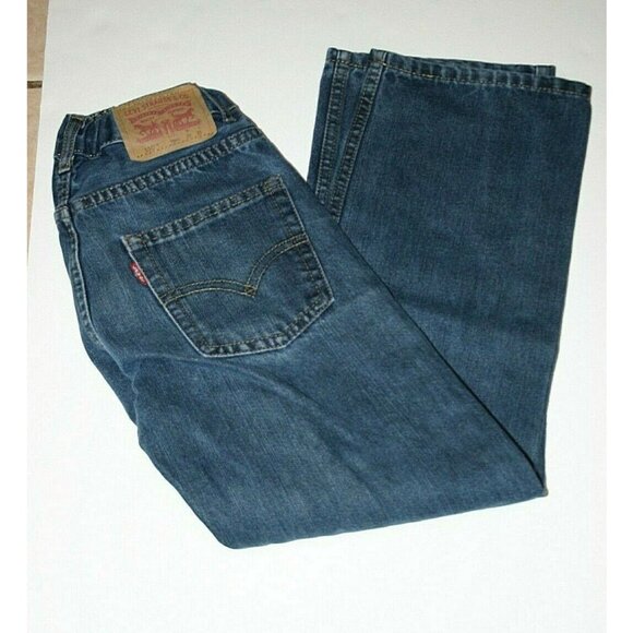 Levi's jeans boys 10 550 relaxed youth 22 x 25 adjustable blue - Picture 9 of 12
